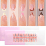 French tip nails 5 styles