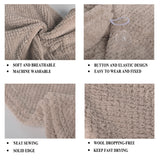 ELLEWIN Hair Towel Wrap 3 Pack, Microfiber Hair Drying Shower Turban with Buttons, Super Absorbent Quick Dry Hair Towels for Curly Long Thick Hair, Rapid Dry Head Towel Wrap for Women Anti Frizz