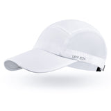 Baseball Cap With Foldable 3-Panel Long Bill  UPF 50 + Unstructured Sun Hat
