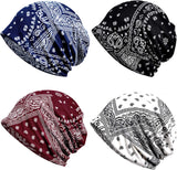 ELLEWIN Cotton Slouchy Beanie Hip-Hop Soft Lightweight Running Beanie Adult Dwarf Hats Chemo Cap for Men Women
