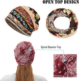 ELLEWIN Cotton Slouchy Beanie Hip-Hop Soft Lightweight Running Beanie Adult Dwarf Hats Chemo Cap for Men Women