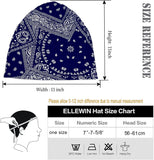 ELLEWIN Cotton Slouchy Beanie Hip-Hop Soft Lightweight Running Beanie Adult Dwarf Hats Chemo Cap for Men Women