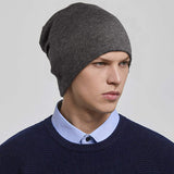 ELLEWIN Cotton Slouchy Beanie Hip-Hop Soft Lightweight Running Beanie Adult Dwarf Hats Chemo Cap for Men Women