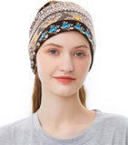 ELLEWIN Cotton Slouchy Beanie Soft Lightweight Running Beanie Adult Dwarf Hats Chemo Cap for Men Women