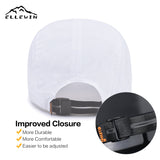 Baseball Cap With Foldable 3-Panel Long Bill  UPF 50 + Unstructured Sun Hat